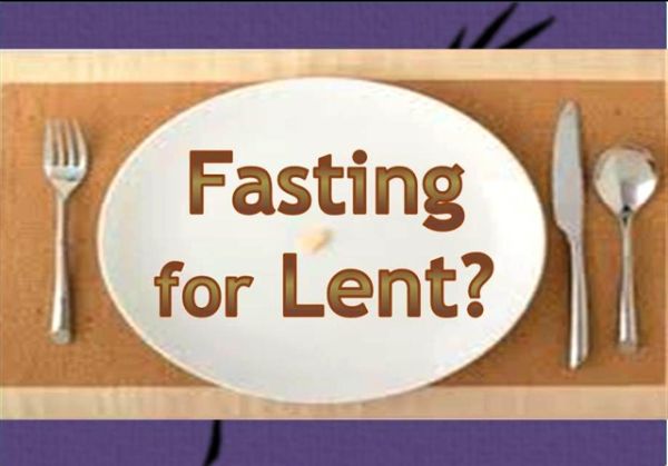 Fasting for Lent?